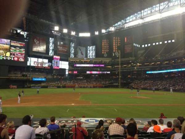 Chase Field, section: O, row: 15, seat: 12