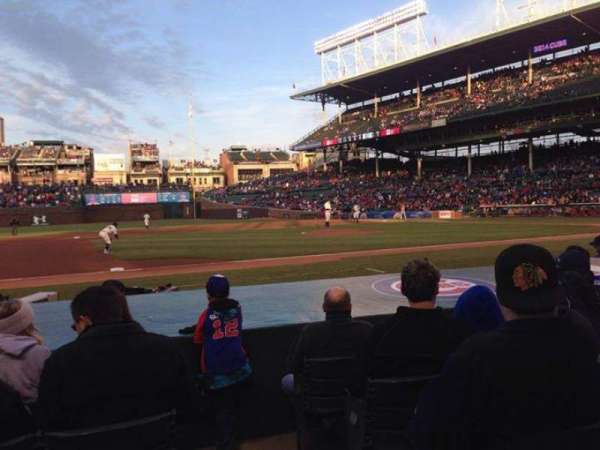 Wrigley Field, section: 11, row: 9, seat: 12