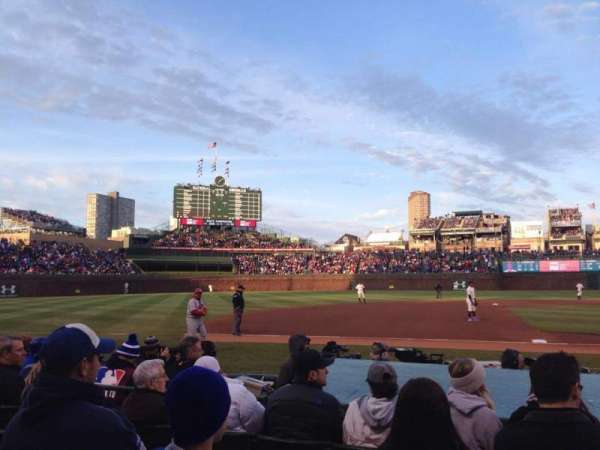 Wrigley Field, section: 11, row: 9, seat: 12
