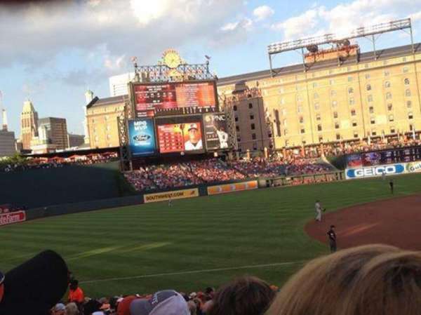 Oriole Park at Camden Yards, section: 58, row: 23, seat: 1