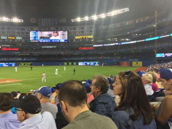 Rogers Centre, section: 117R, row: 15, seat: 1