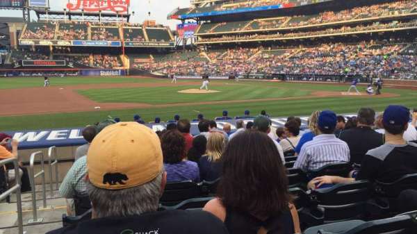 Citi Field, section: 122, row: 15, seat: 16