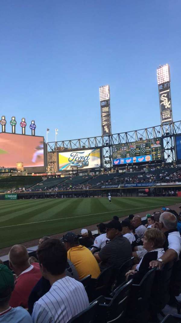 Rate Field, section: 120, row: 6, seat: 8