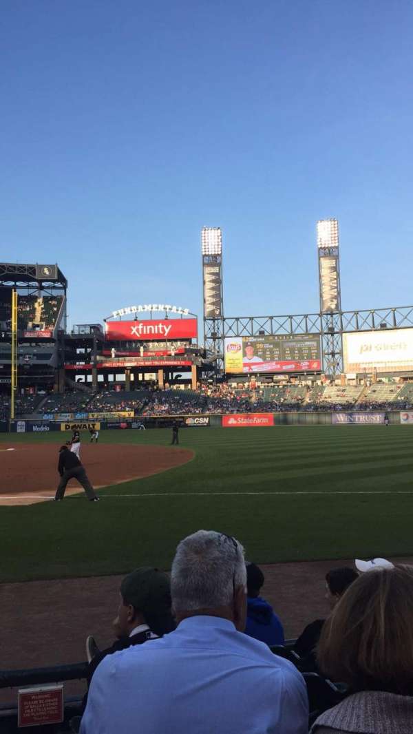 Rate Field, section: 120, row: 6, seat: 8