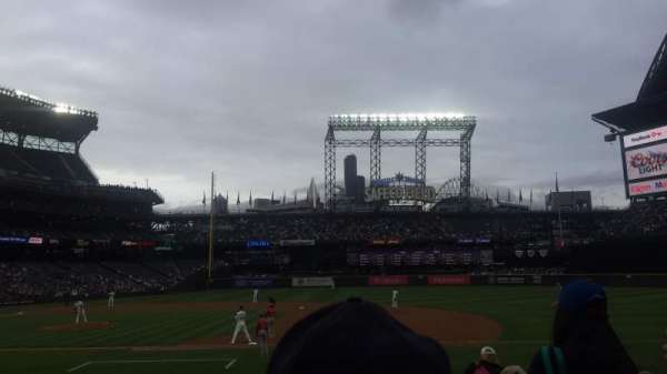 T-Mobile Park, section: 121, row: 16, seat: 1