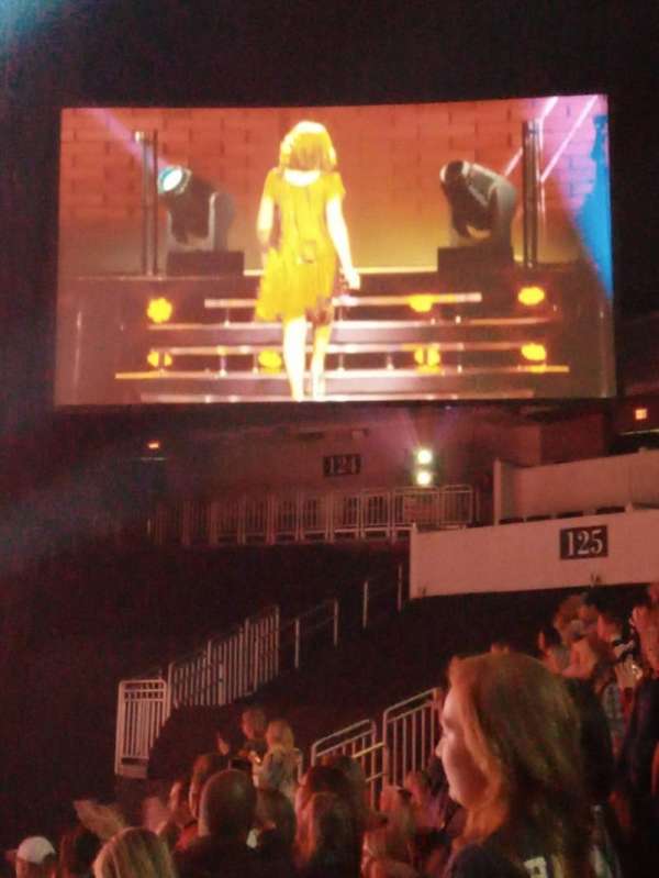 Intrust Bank Arena, section: 217, seat: 2