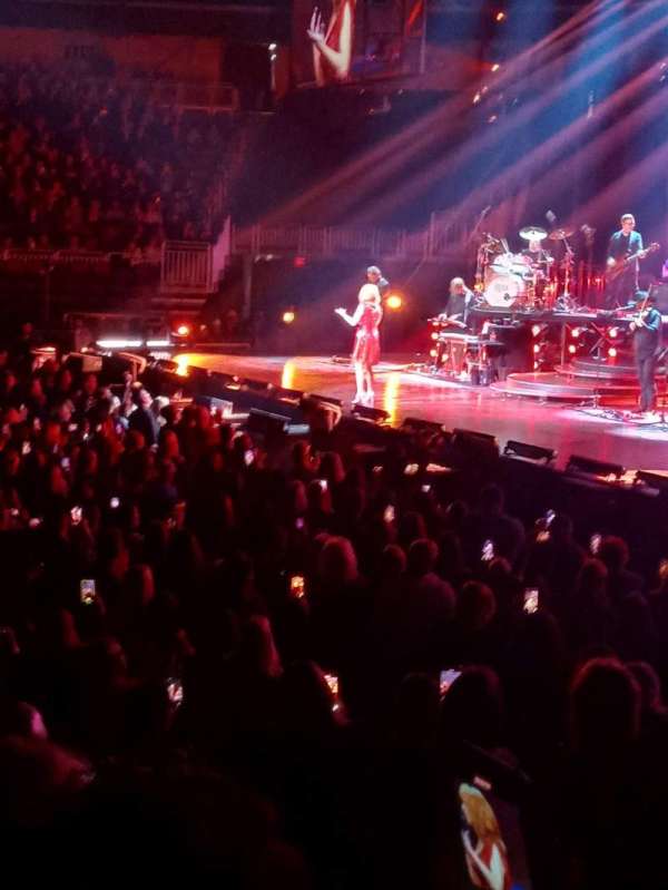 Intrust Bank Arena, section: 117, seat: 2