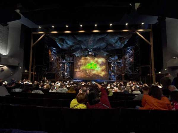 Gershwin Theatre, section: Orchestra C, row: S, seat: 112