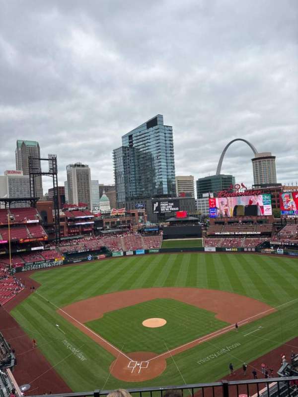Busch Stadium, section: 349, row: 4, seat: 13