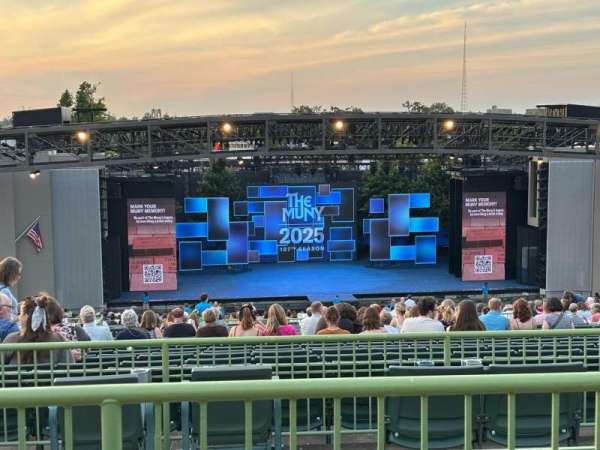 The Muny, section: C5, row: C, seat: 105