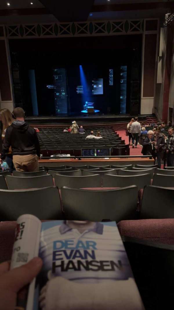 RiverPark Center, section: Mezzanine Center, row: GG, seat: 212