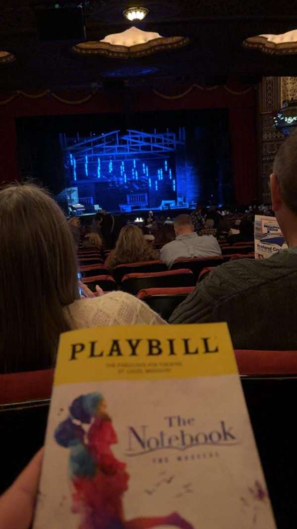 The Fabulous Fox Theatre, St. Louis, section: Orchestra 3, row: FF, seat: 113