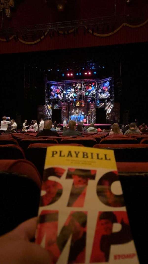 The Fabulous Fox Theatre, St. Louis, section: Orchestra 4, row: R, seat: 120