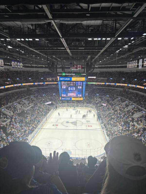 Enterprise Center, section: 311, row: N, seat: 13