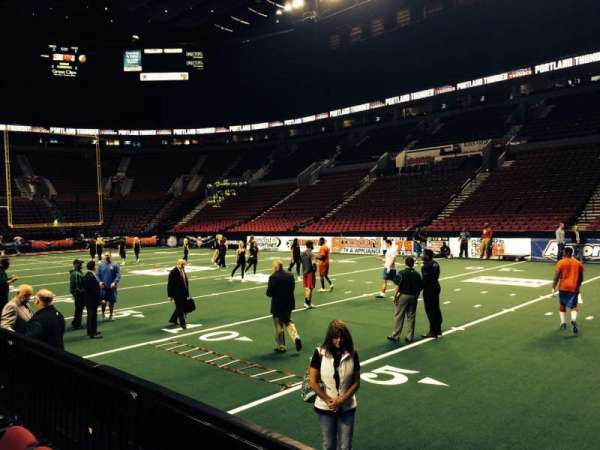 Moda Center, section: 110, row: C, seat: 2