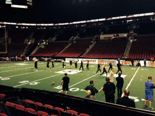 Moda Center, section: 111, row: F, seat: 8