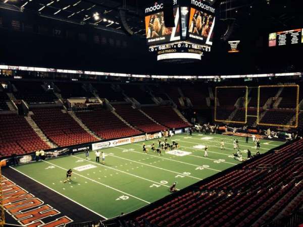 Moda Center, section: 220, row: H, seat: 8