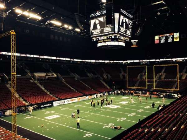 Moda Center, section: 221, row: D, seat: 1