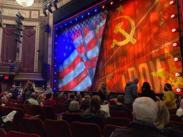 Imperial Theatre, section: Orchestra R, row: J, seat: 17