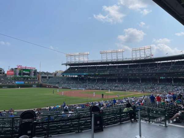 Wrigley Field, section: 205, row: 2, seat: 18