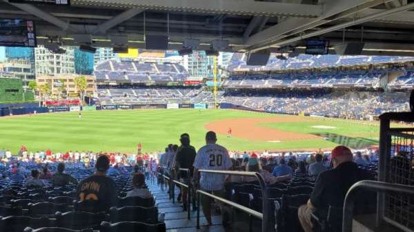 Petco Park, section: 118, row: 46, seat: 1