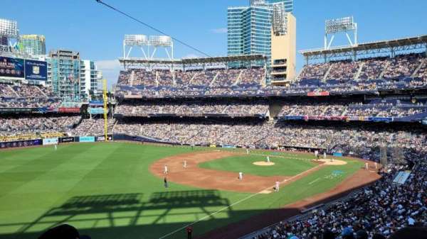 Petco Park, section: 220, row: 8, seat: 18