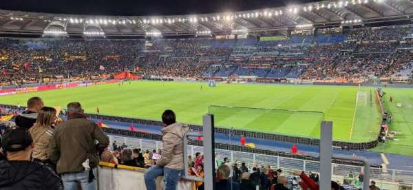 Stadio Olimpico, section: 38AS, row: 26, seat: 1s