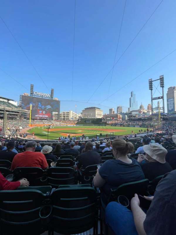 Comerica Park, section: 126, row: 28, seat: 7