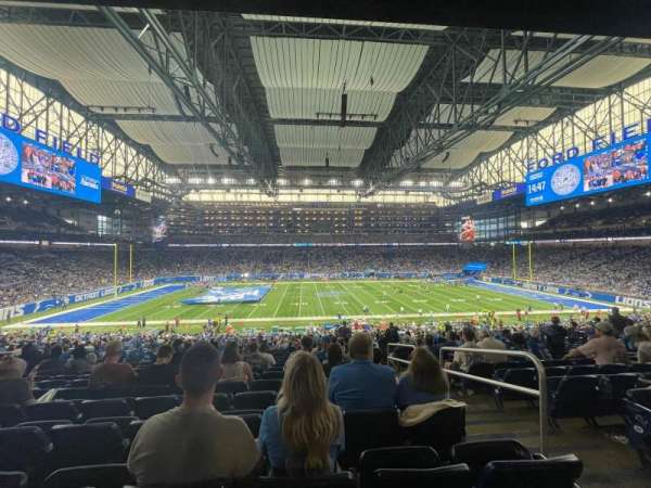 Ford Field, section: 126, row: 39, seat: 21