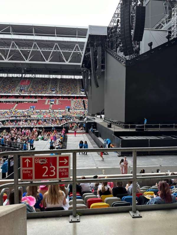 Merkur Spiel-Arena, section: 23, row: 11, seat: 15