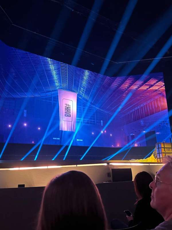 Lotto Arena, section: 001, row: 4, seat: 3