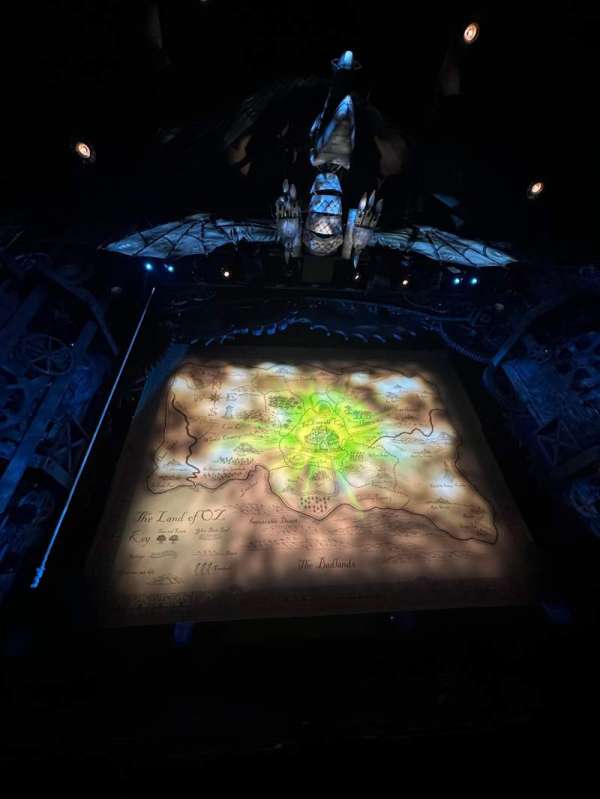 Apollo Victoria Theatre, section: Stalls, row: A, seat: 25