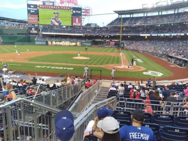 Nationals Park, section: 119, row: L, seat: 15
