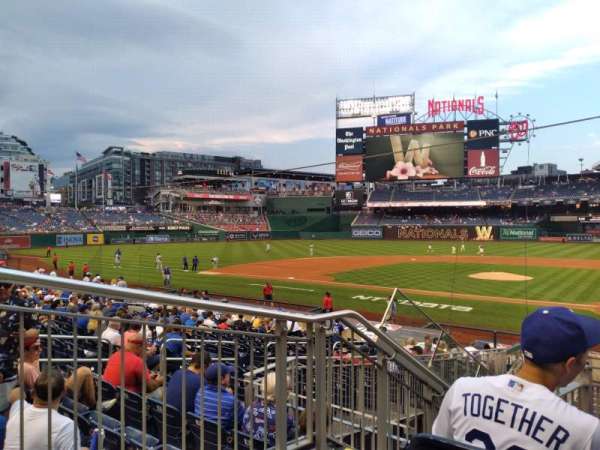 Nationals Park, section: 119, row: L, seat: 15