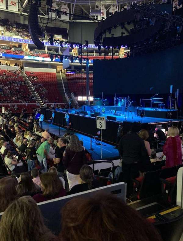Lenovo Center, section: 118, row: F, seat: 3