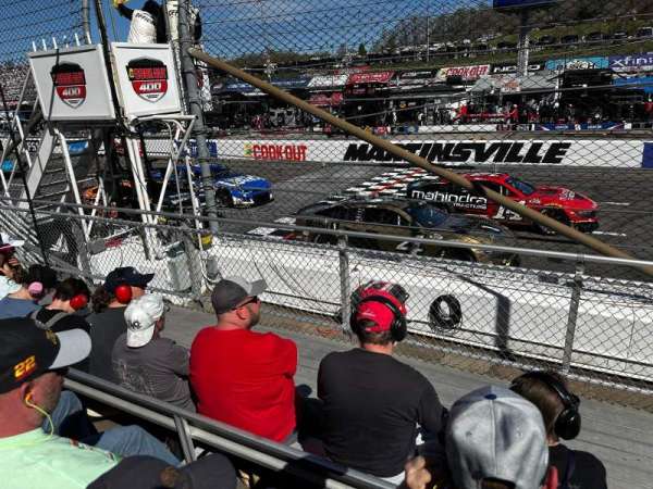 Martinsville Speedway, section: West Grandstand I, row: 5, seat: 1