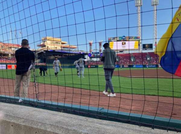 Great American Ball Park, section: 114, row: A, seat: 1