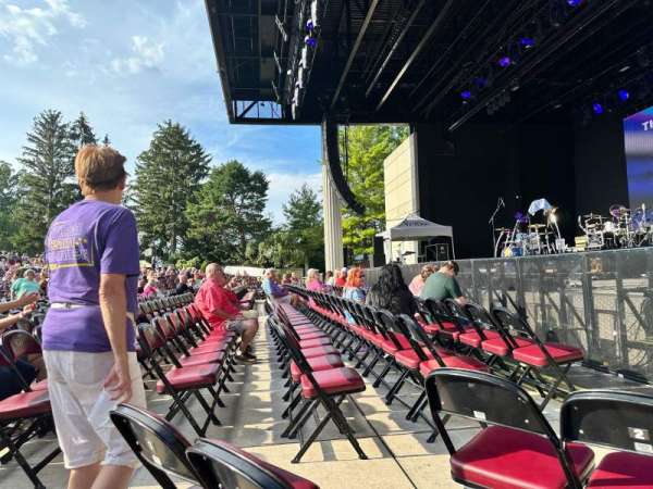Fraze Pavilion, section: Plaza A, row: CC, seat: 5