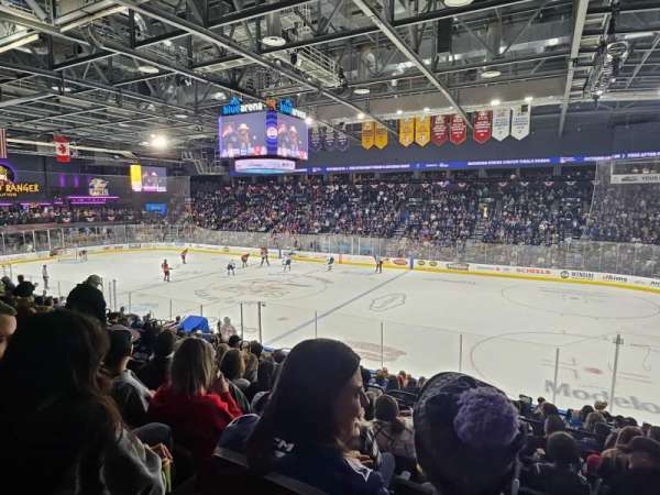 Blue Arena, section: Q, row: 15, seat: 1