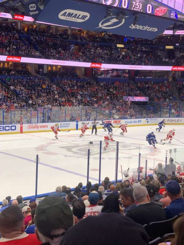 Benchmark International Arena, section: 103, row: R, seat: 15
