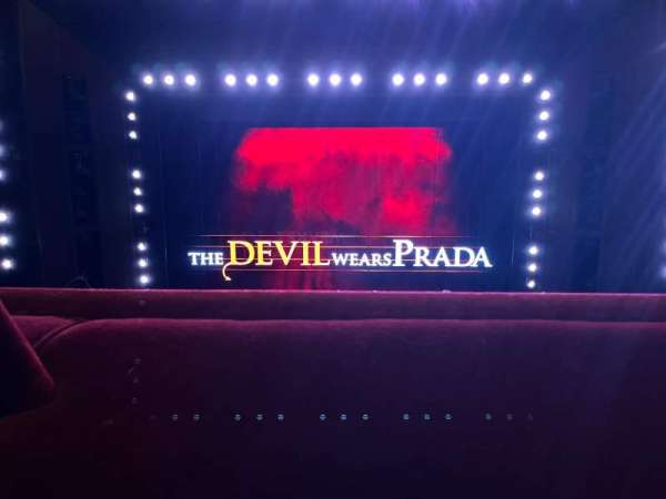 Dominion Theatre, section: Circle, row: A, seat: 25