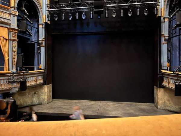 Harold Pinter Theatre, section: Dress Circle, row: A, seat: 7