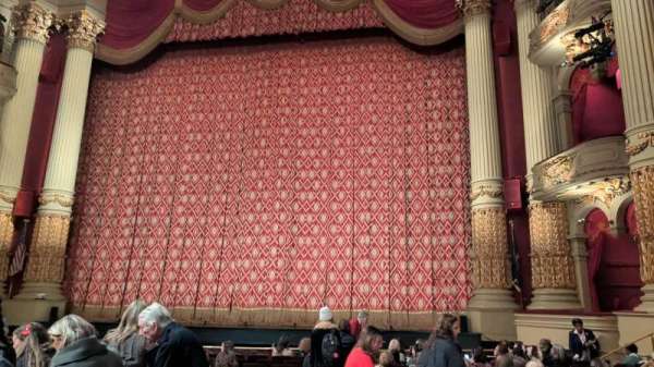 Academy of Music, section: Parquet Right, row: J, seat: 4