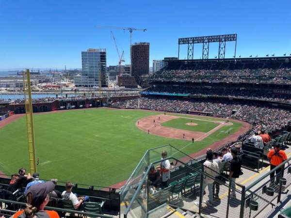 Oracle Park, section: VR333, row: 3, seat: 1