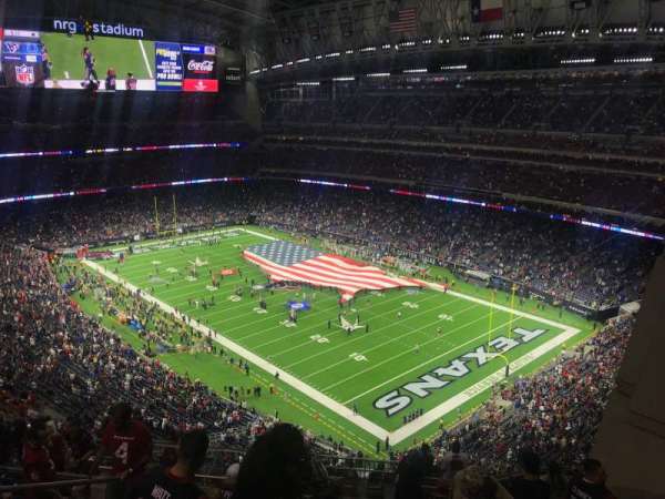 NRG Stadium, section: 601, row: M, seat: 9
