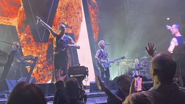 United Center, section: Floor 1, row: 2, seat: 13