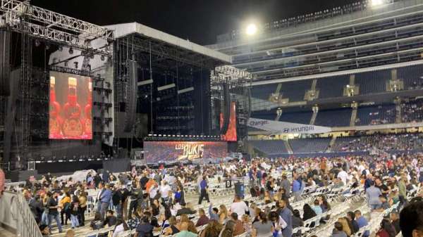 Soldier Field, section: 141, row: 2, seat: 5