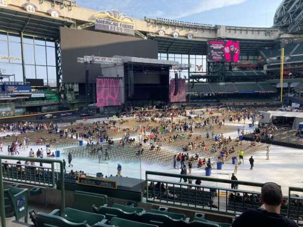 American Family Field, section: 227, row: 4, seat: 14