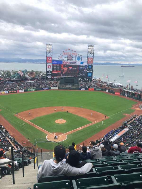 Oracle Park, section: VR314, row: 12, seat: 28