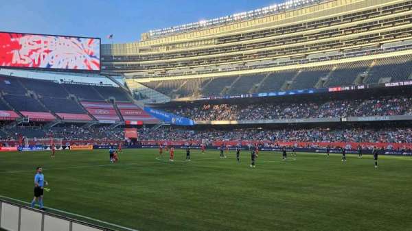 Soldier Field, section: 132, row: 2, seat: 6